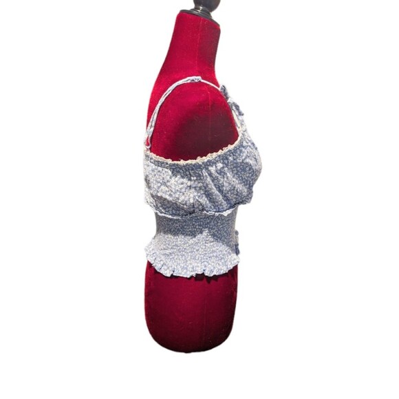 NWT Altar'd State Jensen Smocked Crop Top Size Medium - Picture 5 of 7